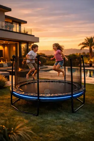 Happy Kids Guaranteed! 8ft Outdoor Trampoline Kenya
