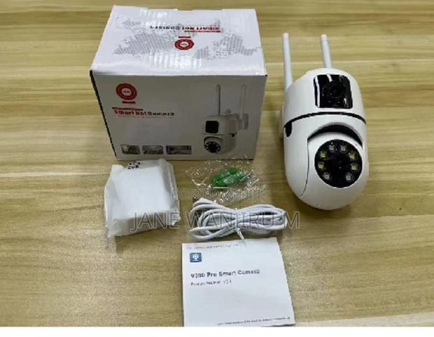 Affordable Wall Mounted V380 Dual Lens Wifi Bulb PTZ Camera