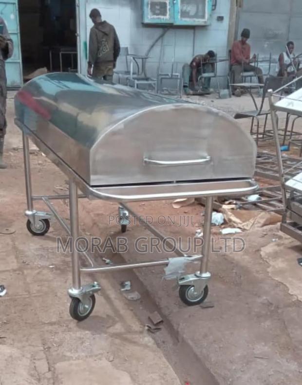 Mortuary Trolley With Lid