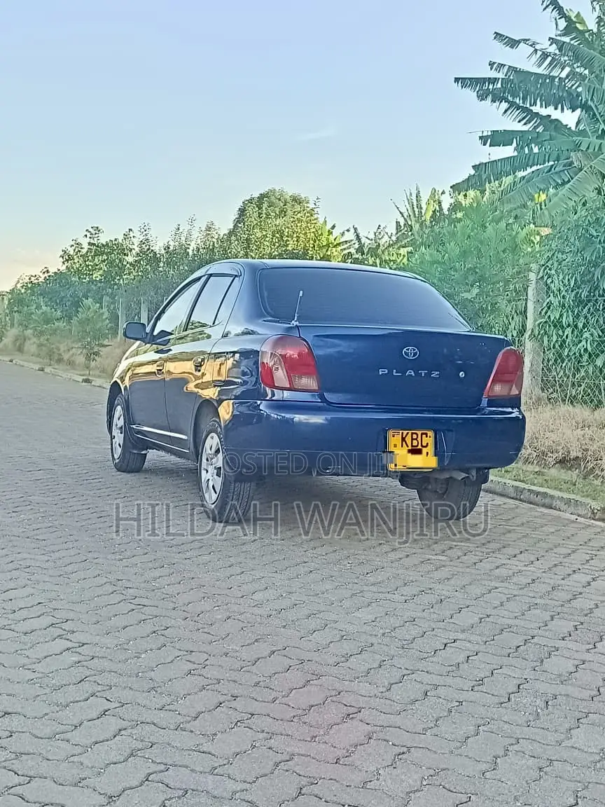 Toyota Platz 2001 Blue