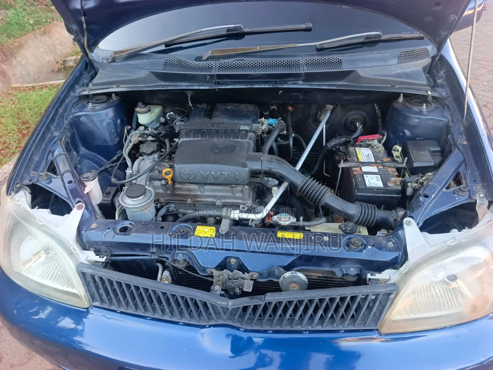 Toyota Platz 2001 Blue