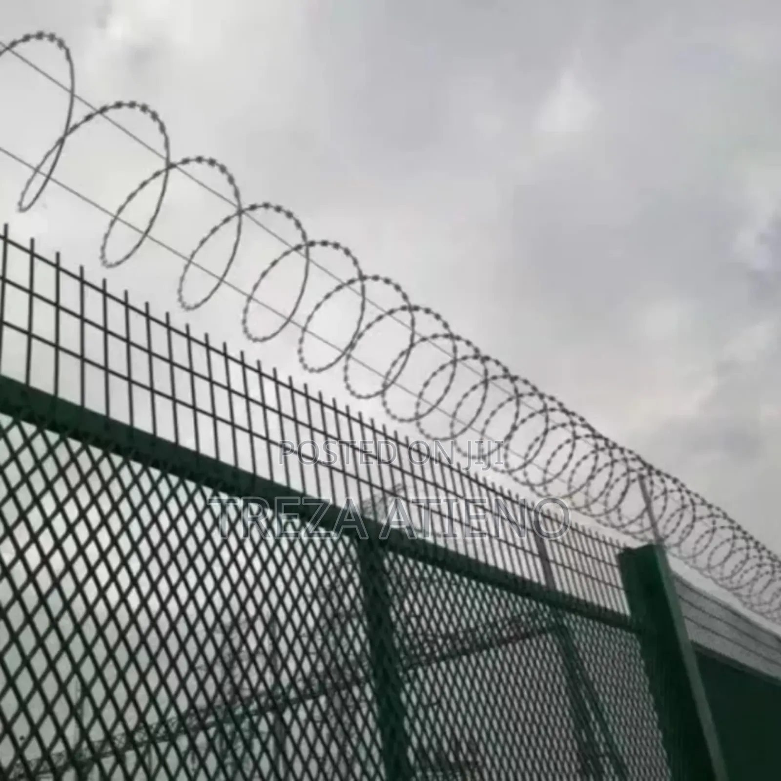 Galvanized Security Razor Wire