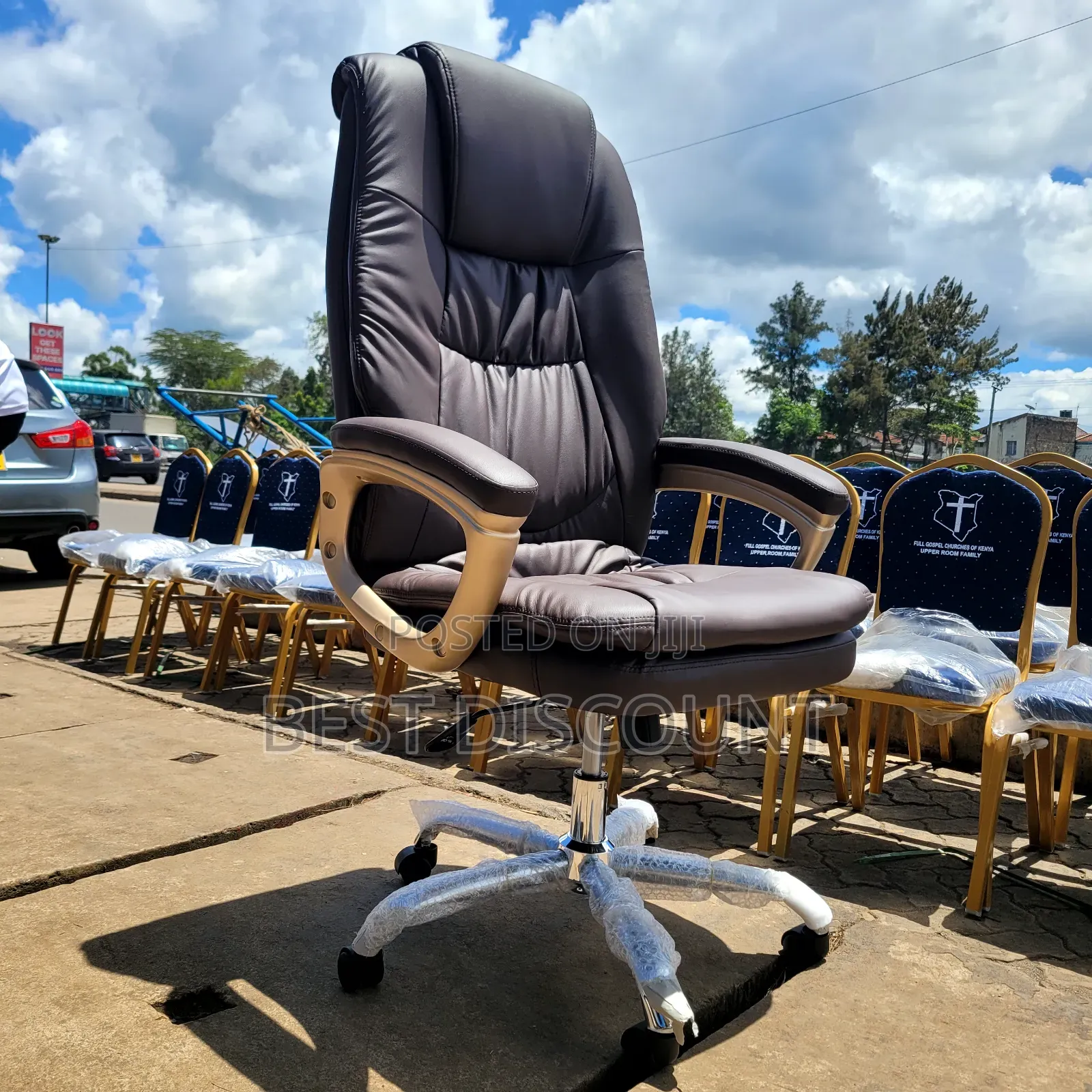 New Leather Office Chair