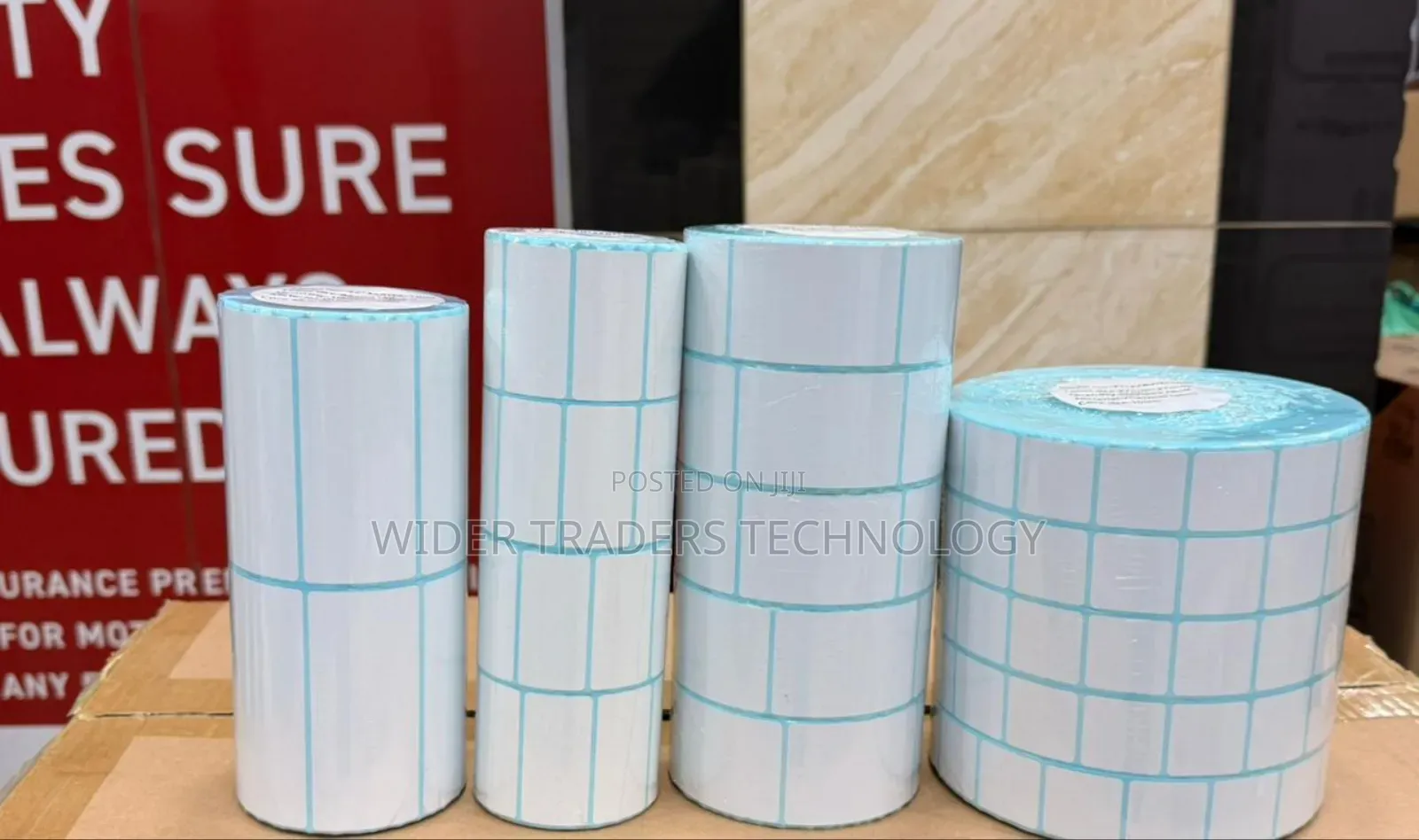 Label Roll 50 by 25mm 1000pcs/Roll
