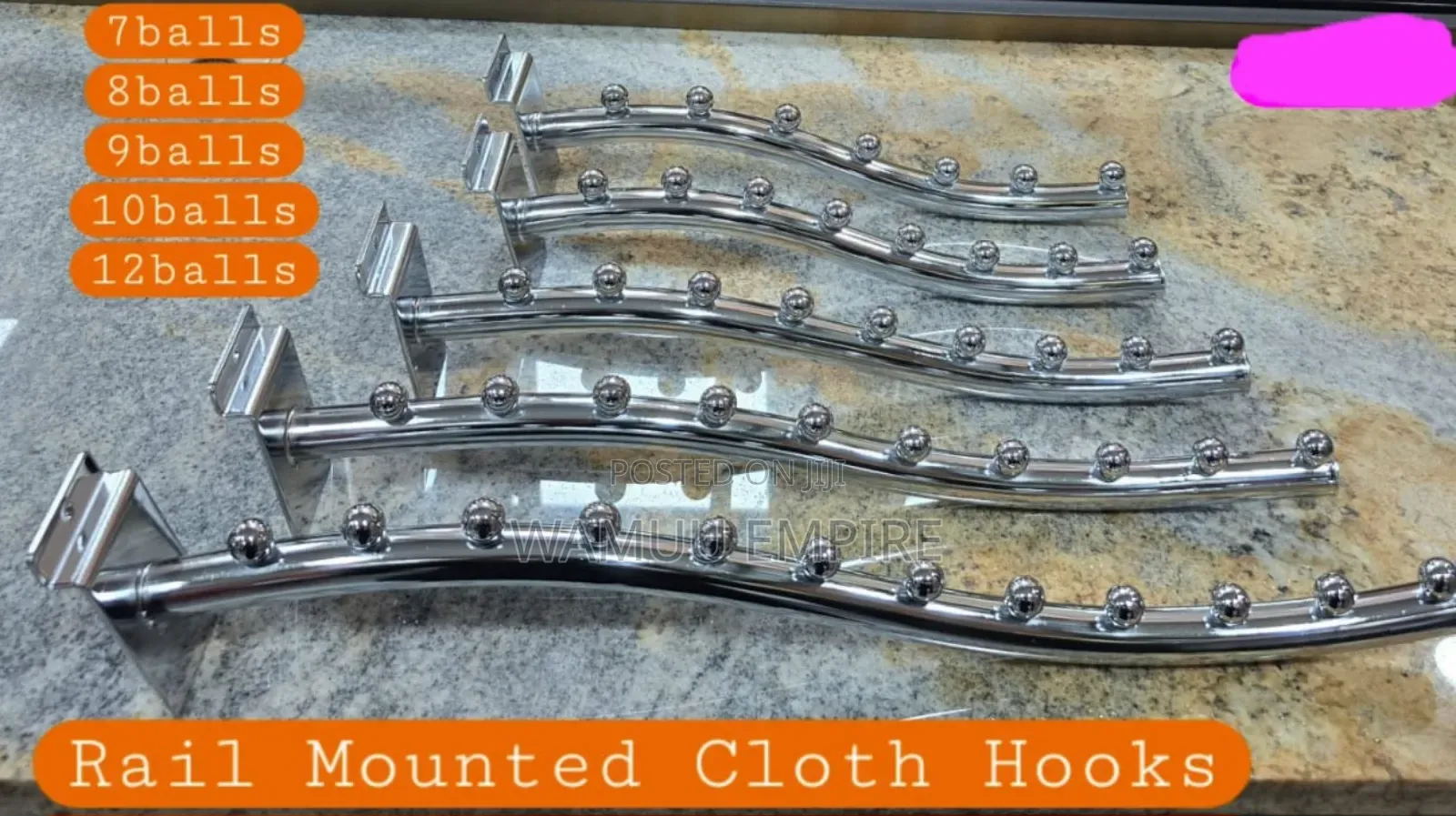Broad Ball Pin Hangers