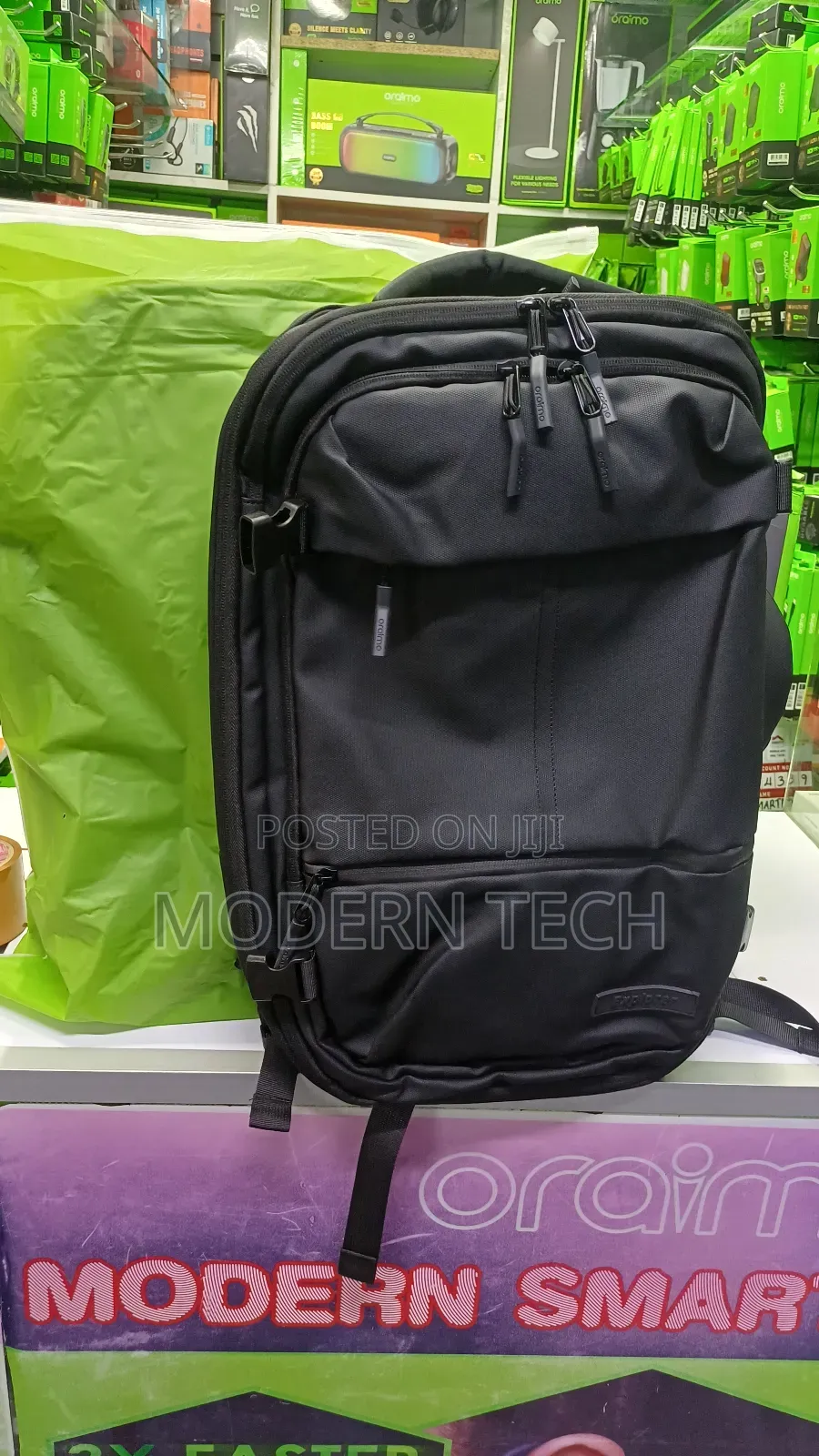 Oraimo Megacarry Tech-Ready Waterproof Backpack