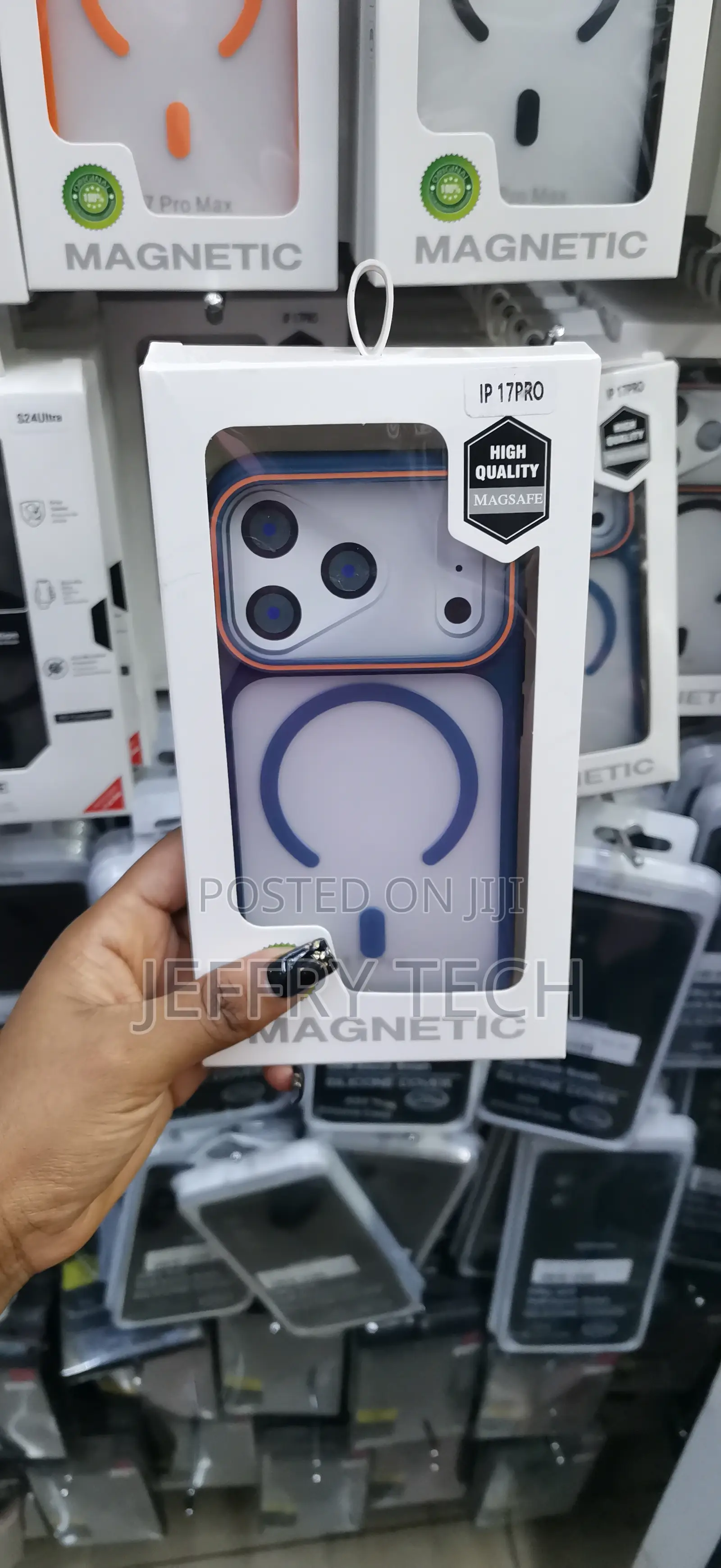 Magnetic Protective Case for iPhone 17 Pro.