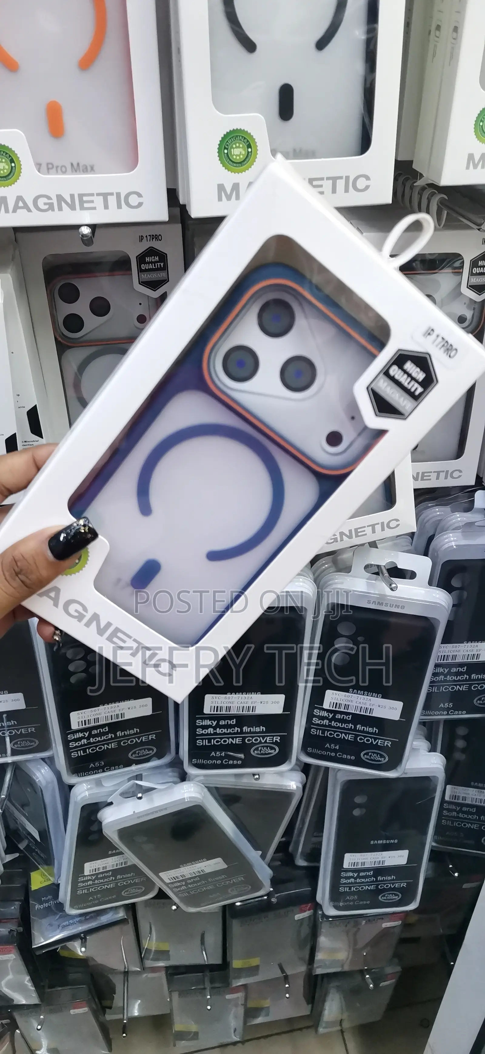 Magnetic Protective Case for iPhone 17 Pro.