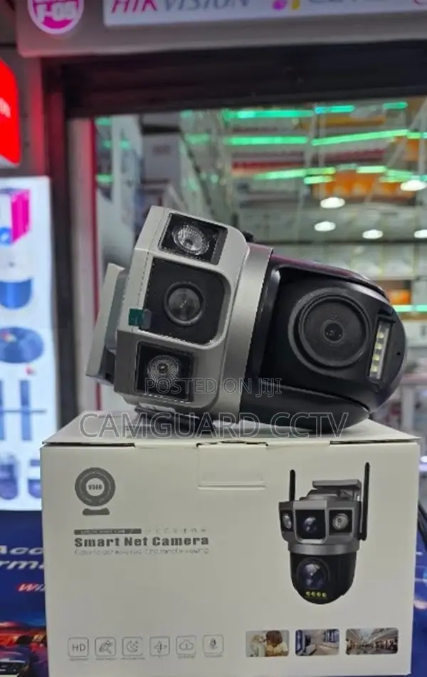 4g Dual Lens PTZ Camera V380 Dual Len GSM Ac CCTV