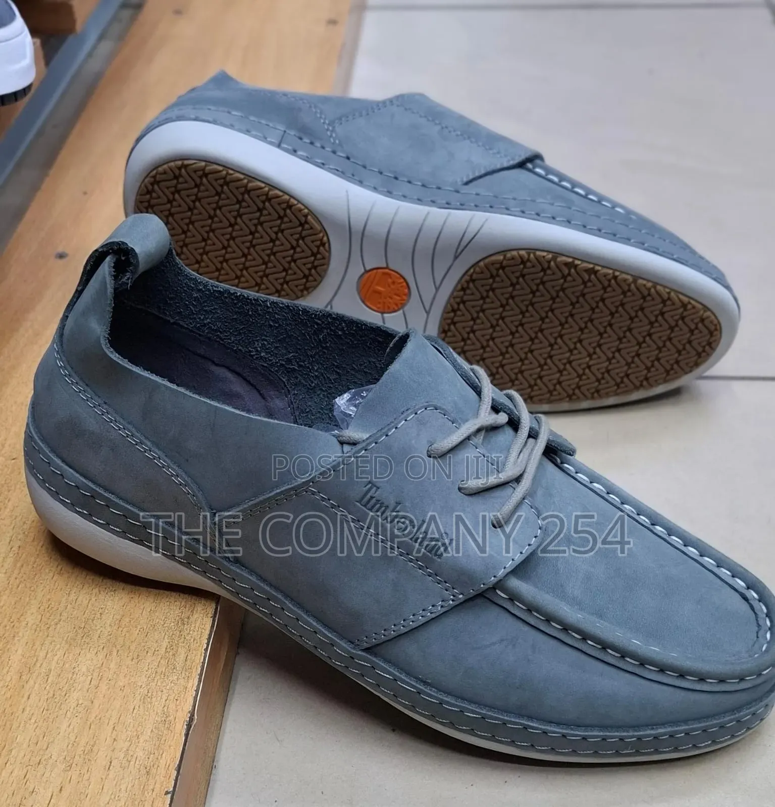 Quality Leather Casual Low Cut Laced Men Rubber Sole Timberland Shoes