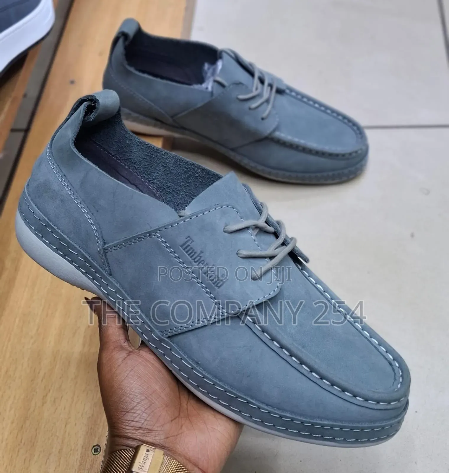 Quality Leather Casual Low Cut Laced Men Rubber Sole Timberland Shoes