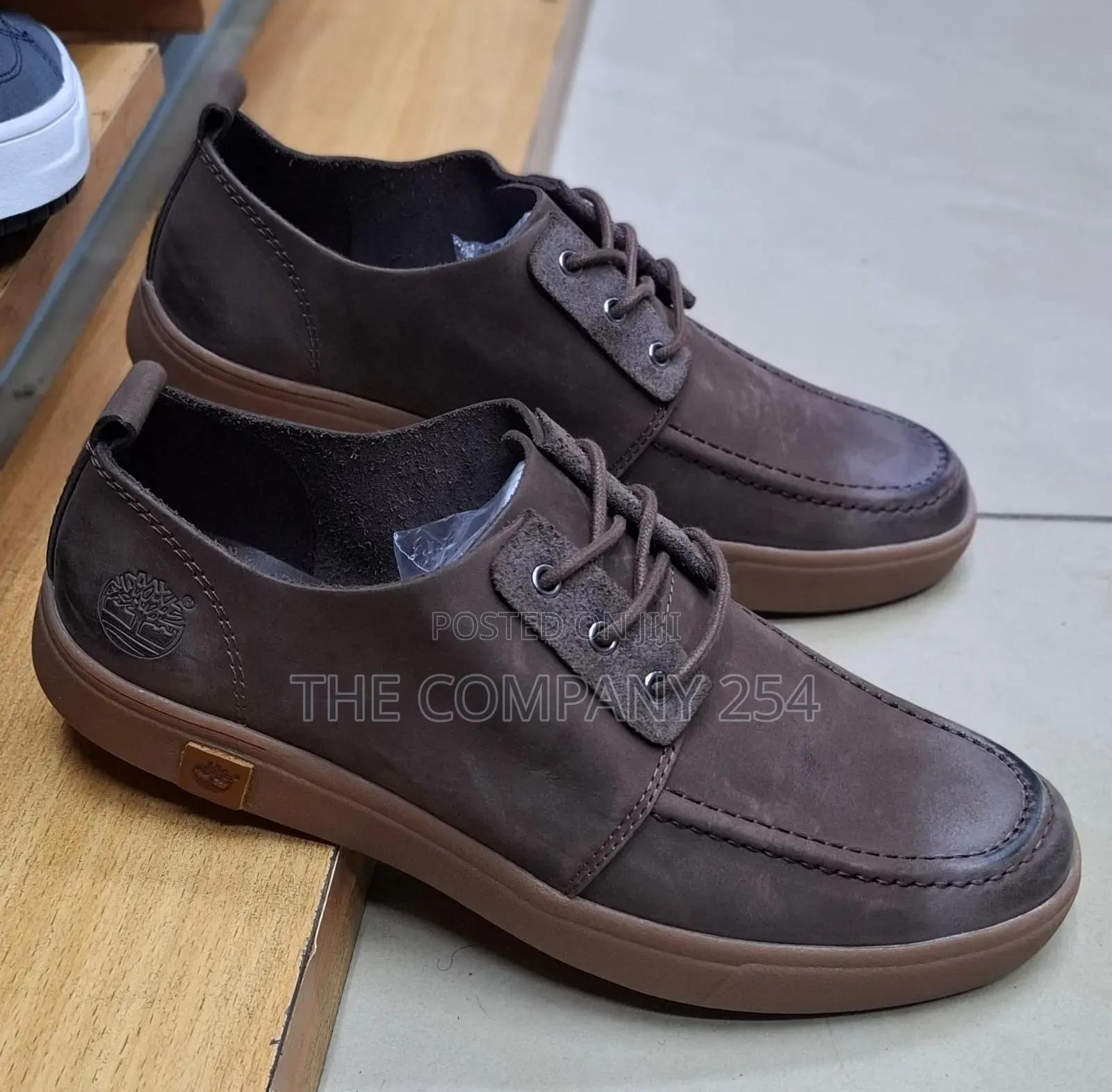 Quality Leather Casual Low Cut Laced Men Rubber Sole Timberland Shoes