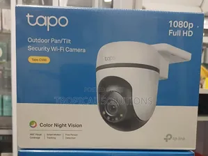 Tapo Outdoor Pan/Tilt Security Wifi Camera C500