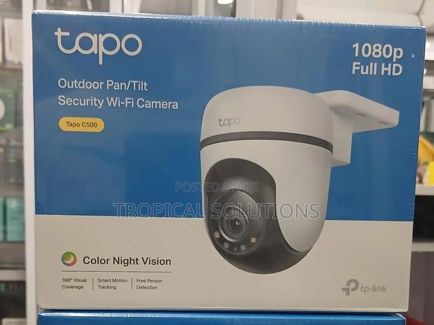 Tapo Outdoor Pan/Tilt Security Wifi Camera C500