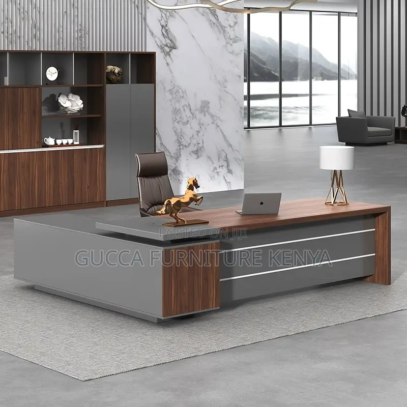 1.8m Ergonomic L-Shaped Office Executive Desk