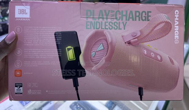 Pink JBL Charge 6 Bluetooth Speaker. - thumbnail 2