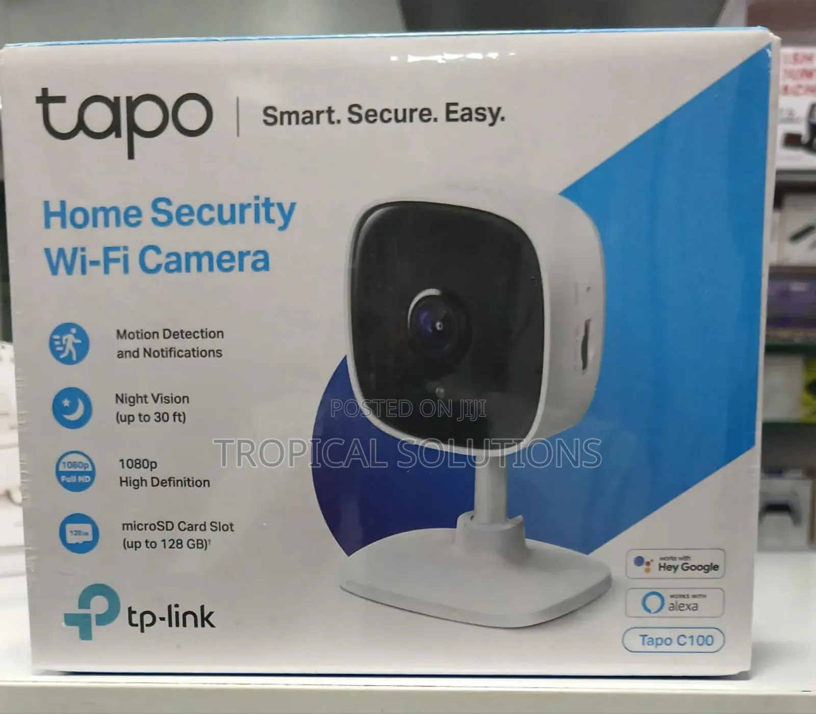 Tapo Home Security Wifi Camera Tapo C100