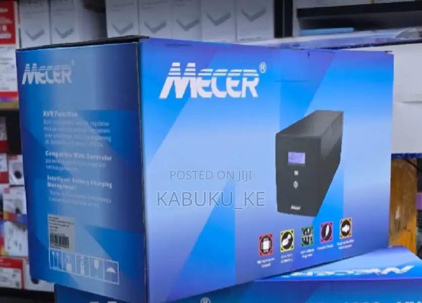 Mecer 650va Ups | Interactive 360w Ups With Avr (Me-650-Vu)
