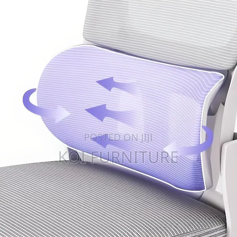Office Chairs; Ergonomic White Design Chair With Padded Flip Up Arms