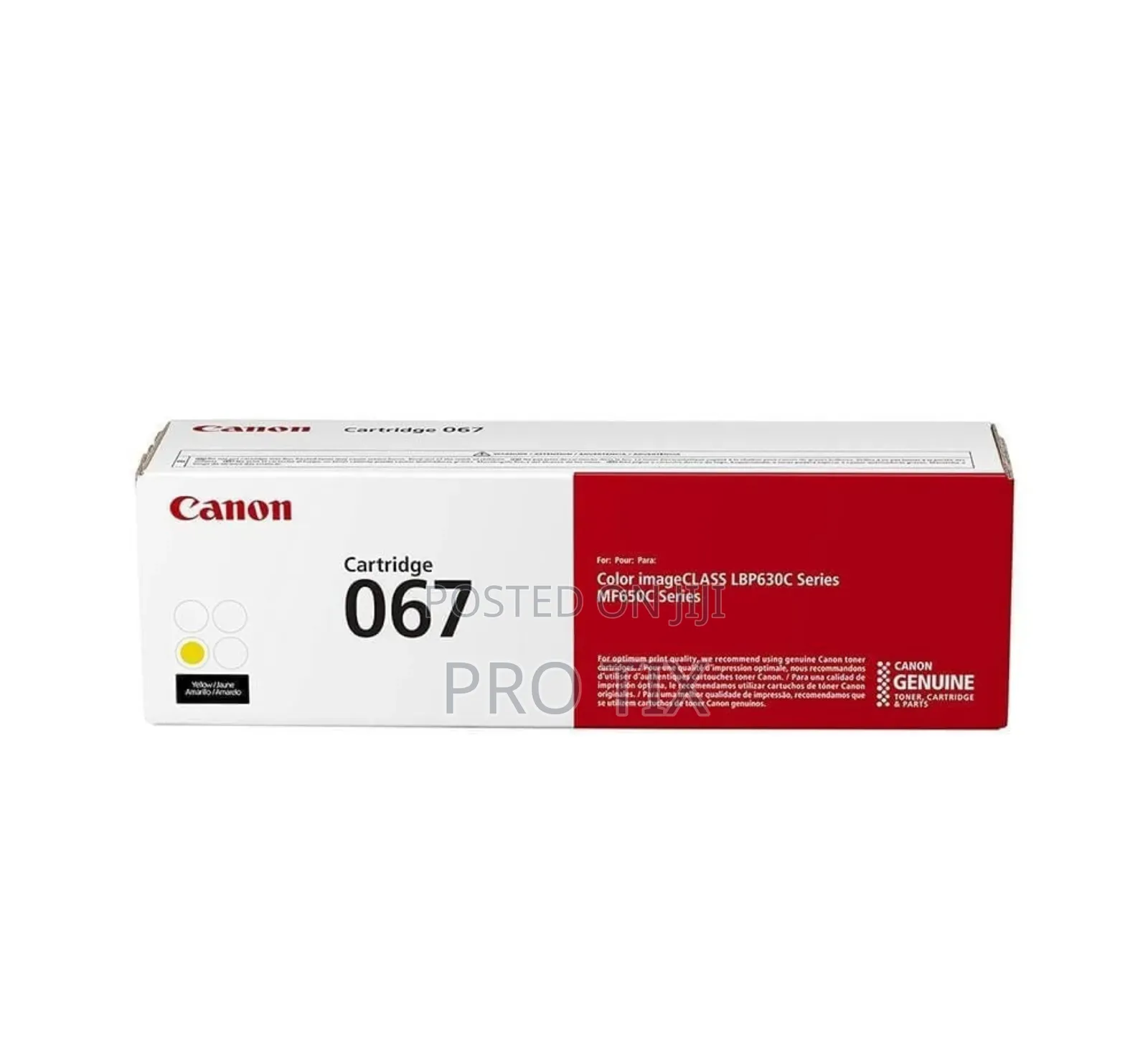 Canon 067 Yellow Toner Cartridge