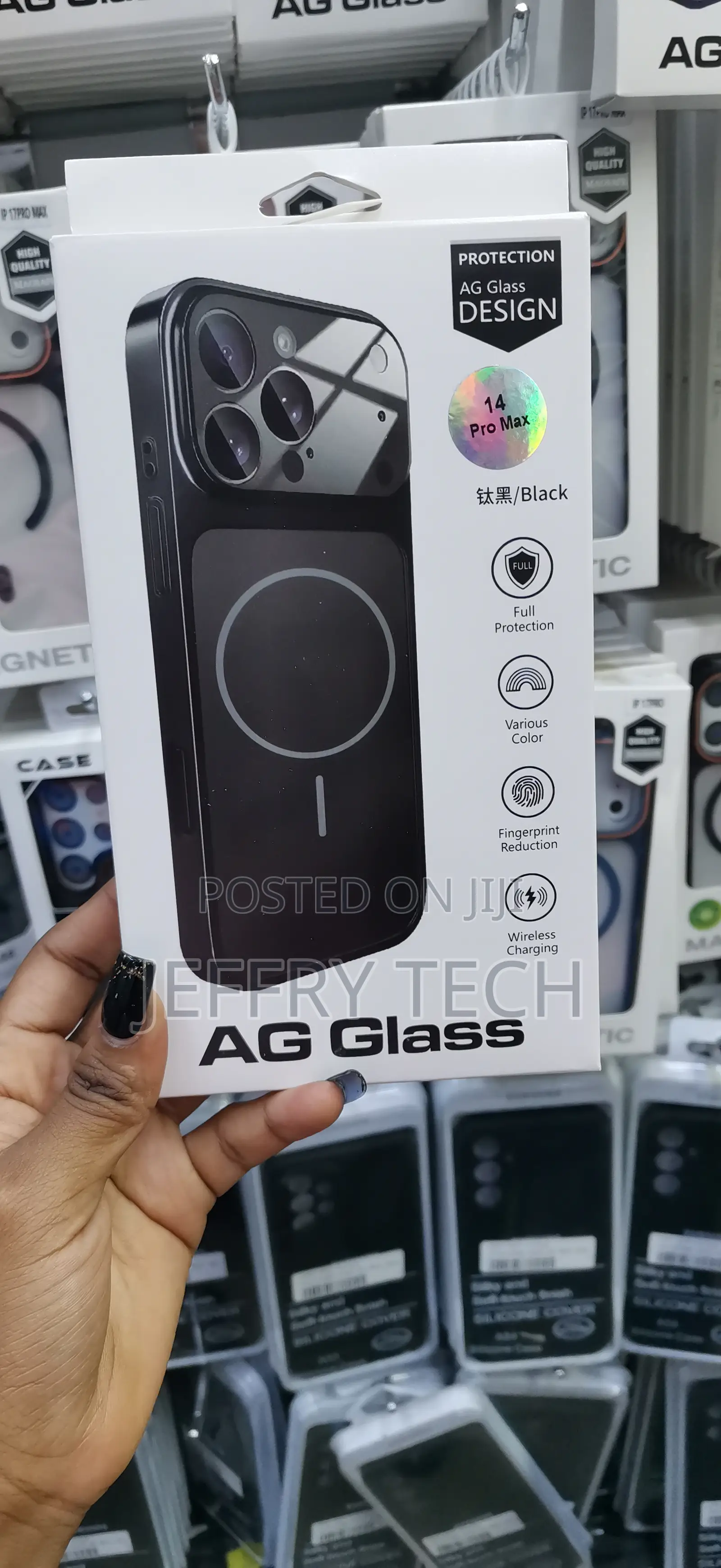 Ag Glass Design Case Designed to Look Like an iPhone 14 Pro Max