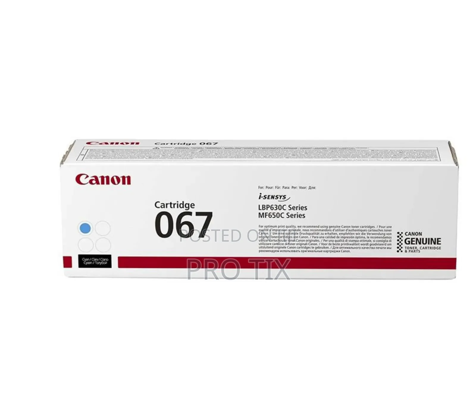 Canon 067 Cyan Toner Cartridge