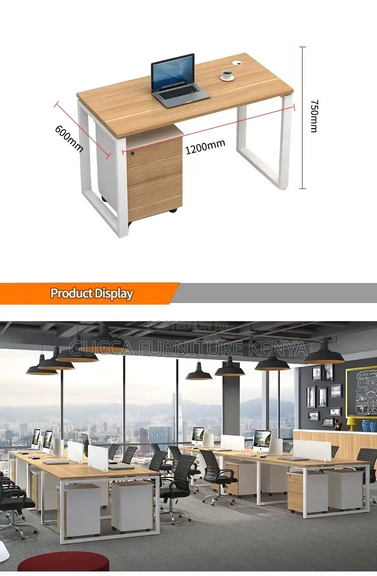 120cm Wooden Writing Home Computer Table
