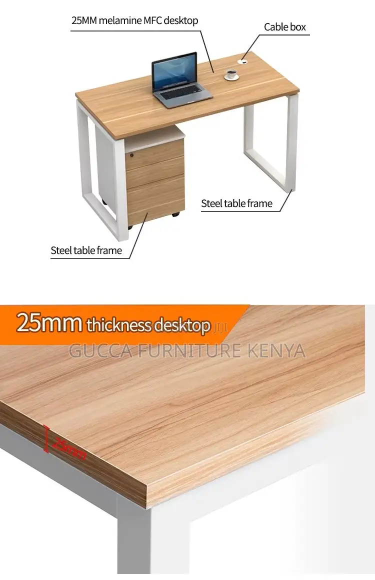 120cm Wooden Writing Home Computer Table