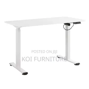 Office Desk; 120cm Electric Adjustable Office Desk
