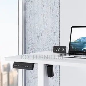 Office Desk; 120cm Electric Adjustable Office Desk