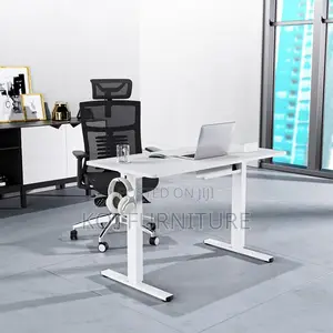 Office Desk; 120cm Electric Adjustable Office Desk