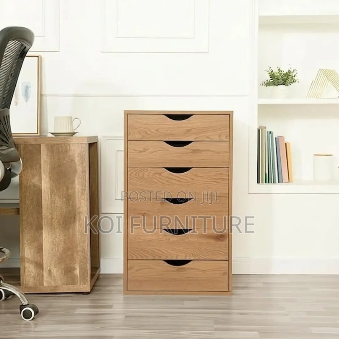 Office Cabinet; Vertical Filing Cabinet of 6 Drawers