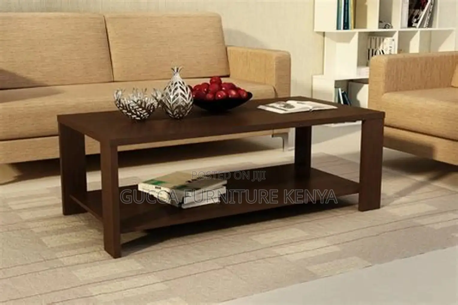 1.2m Mahogany Reception Area Coffee Table