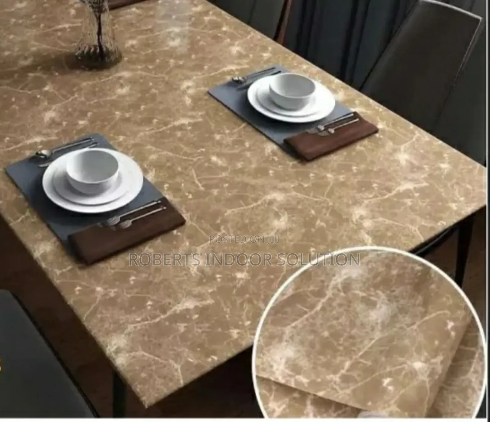 Brown Marble Pattern Finishing Sheet