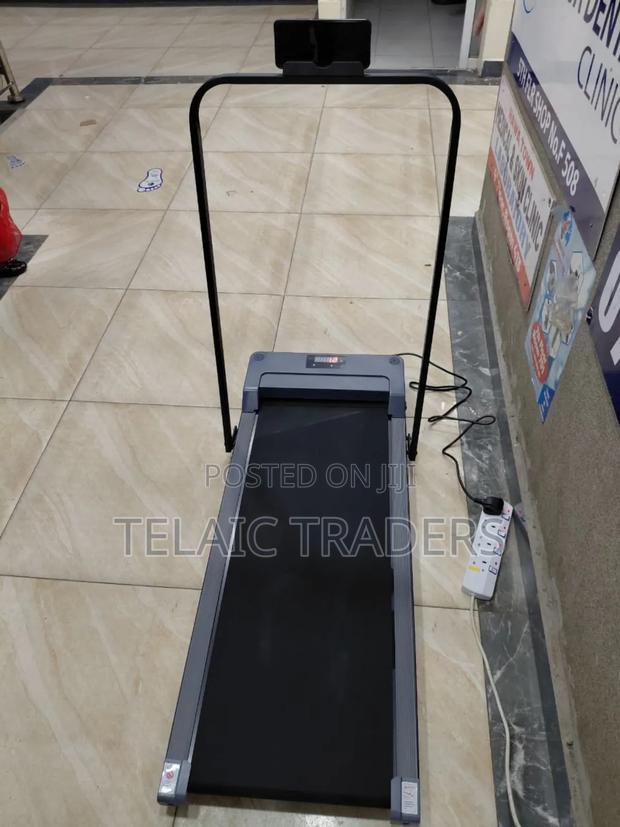 Foldable Remote Controlled Slim Pad Treadmill