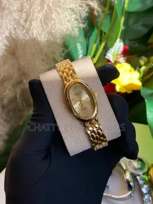 Gold Rolex Oval Ladies Watches