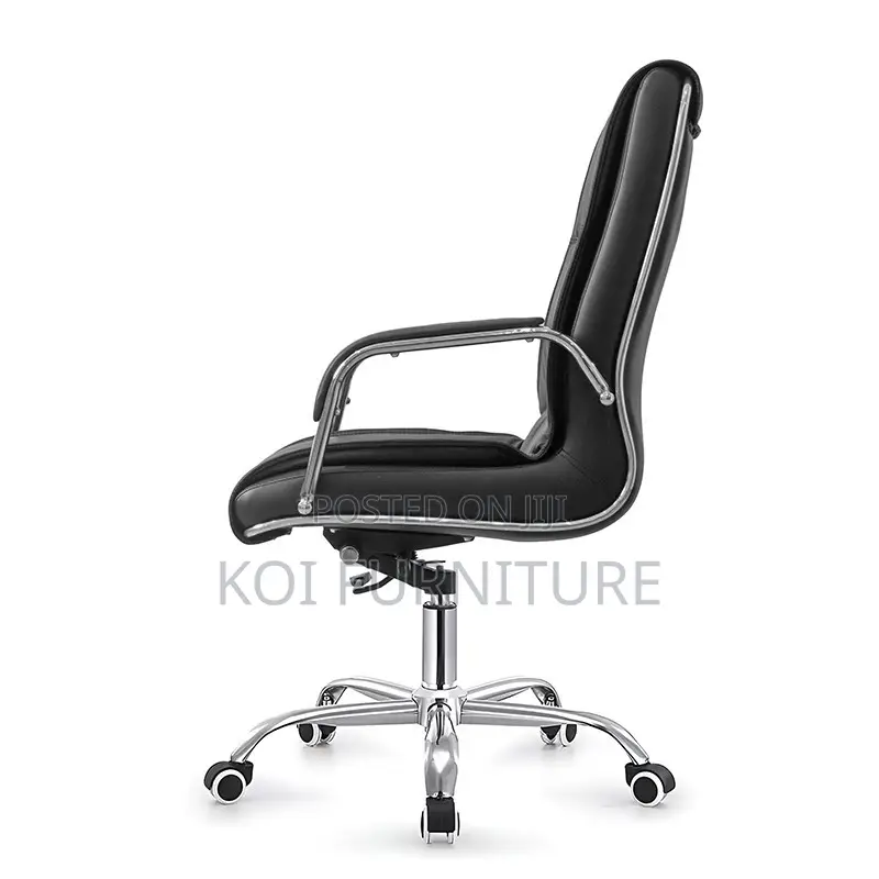Office Chairs; High Backrest Leather Synthetic Office Chairs