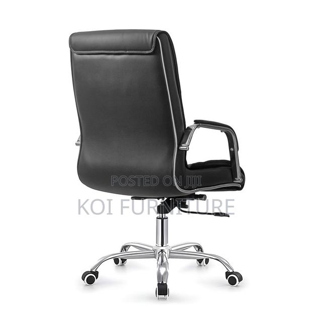 Office Chairs; High Backrest Leather Synthetic Office Chairs - thumbnail 3