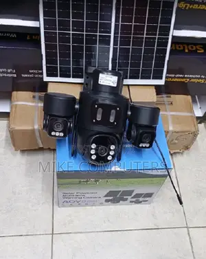 (Three) Solar Powered PTZ Cam - Human Detection,