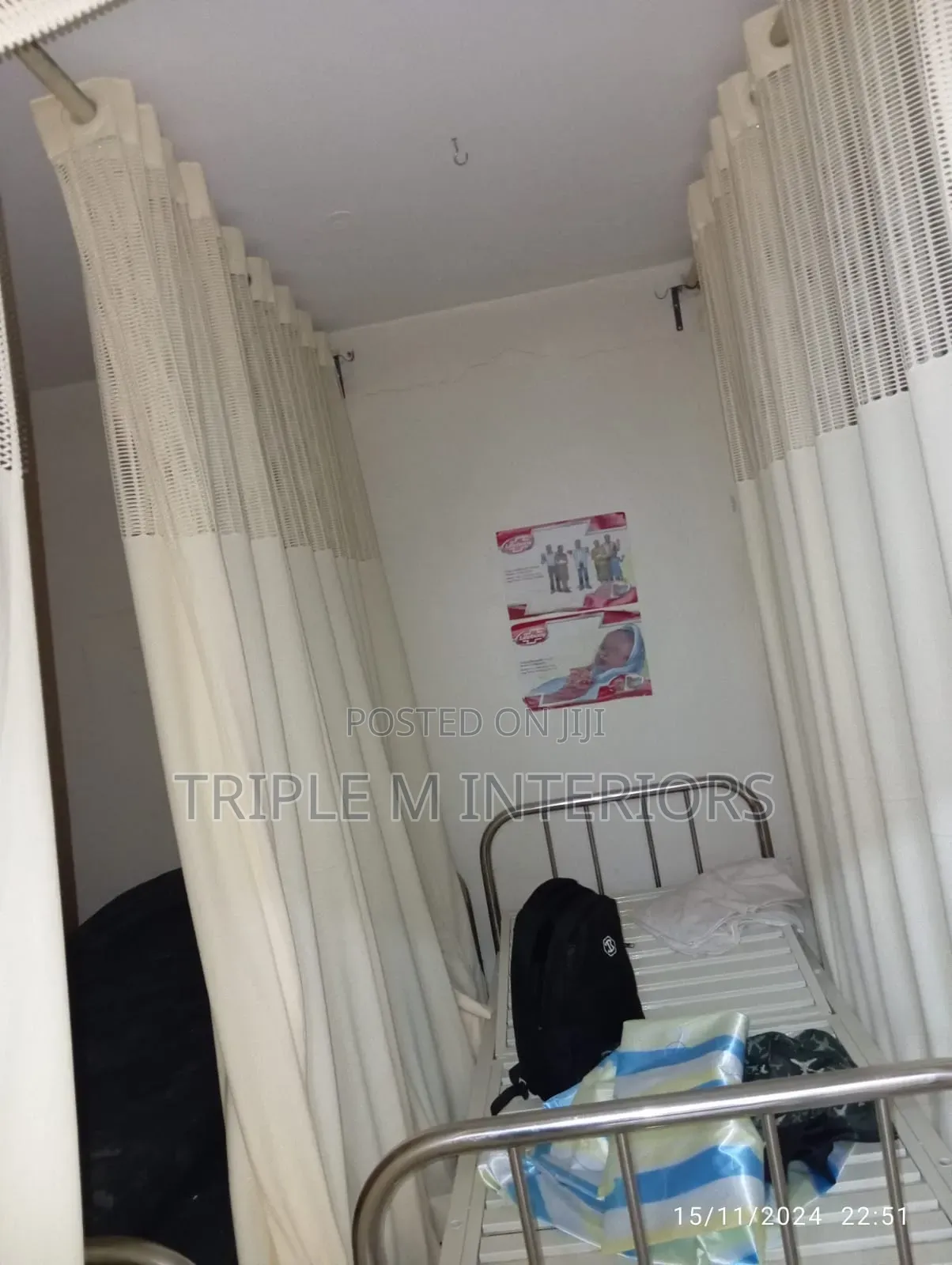 Premium Easy-to-Clean Hospital Curtains | Hygienic Durable