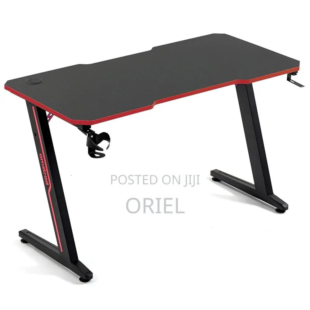 Office Desk : Office 1.4m E-Sports Z-Shaped Gaming Desk