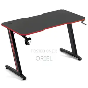 Office Desk : Office 1.4m E-Sports Z-Shaped Gaming Desk
