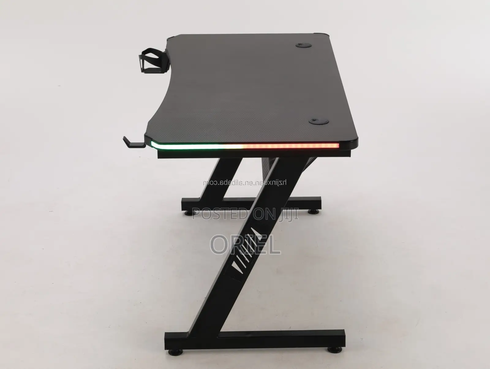 Office Desk : Office 1.4m E-Sports Z-Shaped Gaming Desk