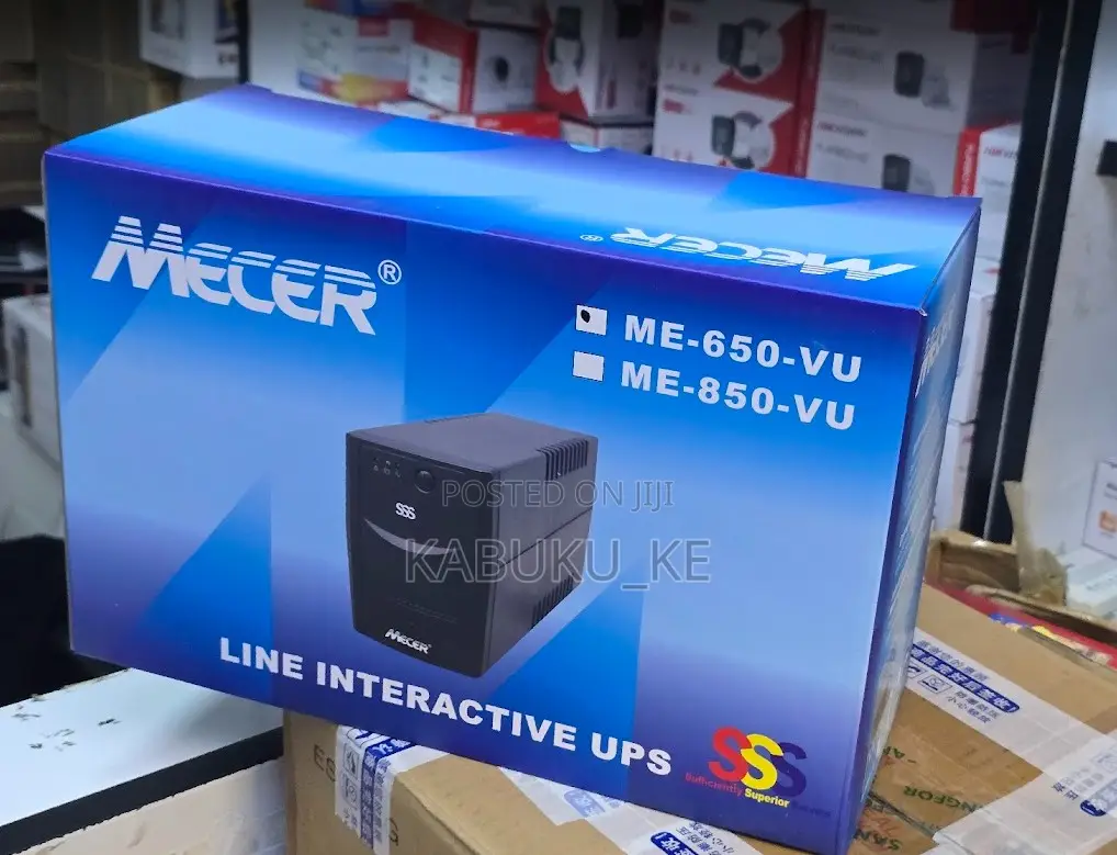 Mecer 650va Ups Back Up Ups Machine 360watts