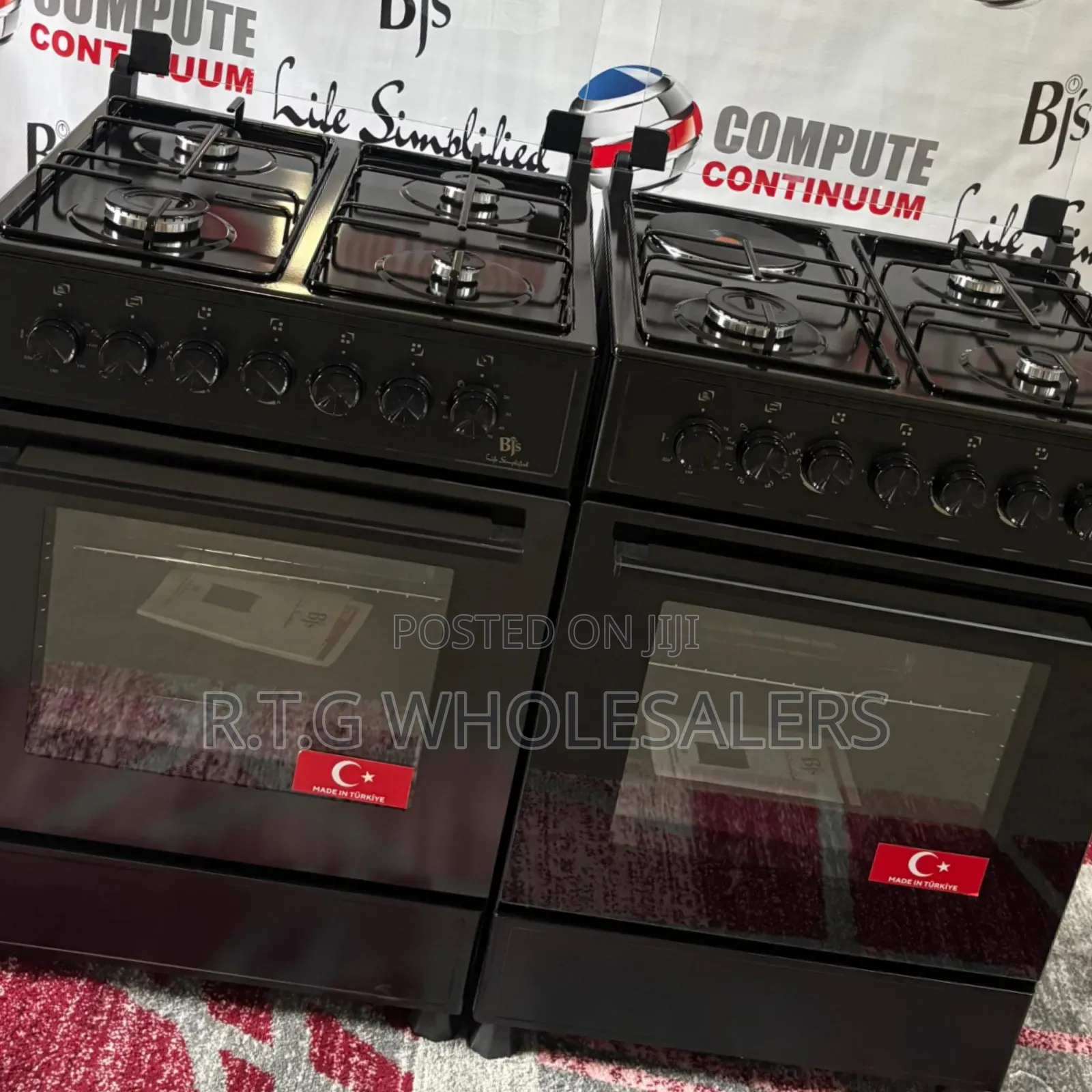 60x60 Bj606031 Gas + Electric Cooker Turbo Fan