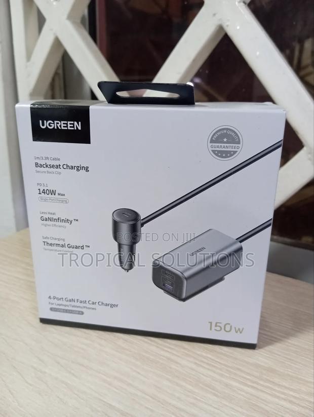 Fast Car Charger 150w 4-Port Car Charger