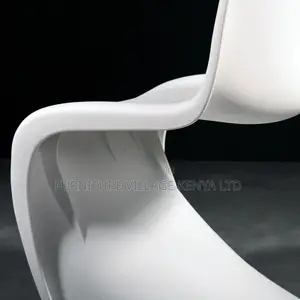 Dining Chair; Modern S-Shape Ergonomic Leisure Chair for Home