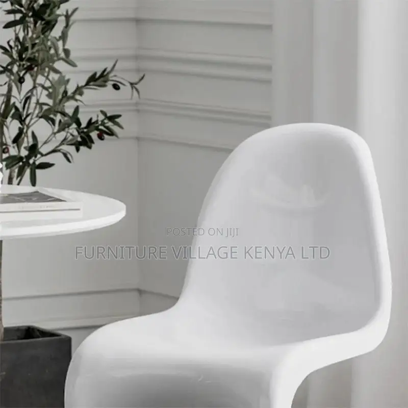 Dining Chair; Modern S-Shape Ergonomic Leisure Chair for Home