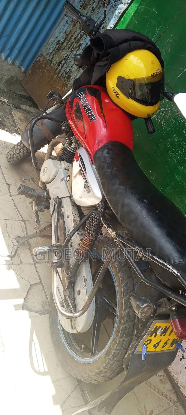 Bajaj Boxer 125 2019 Red - thumbnail 2