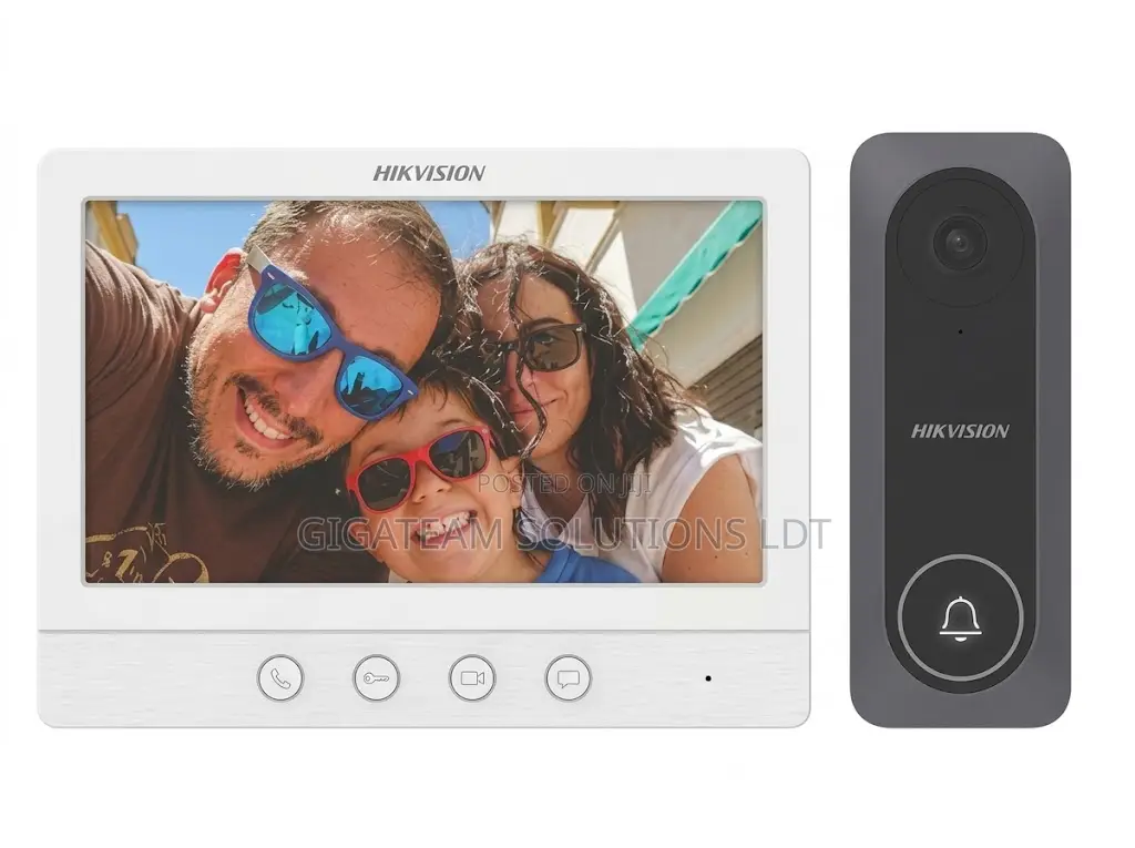 Hikvision Ds-Kis212 4-Wire Hd Video Intercom Kit